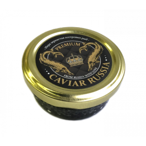 Икра осетровая Caviar Russia Premium, 50 гр.